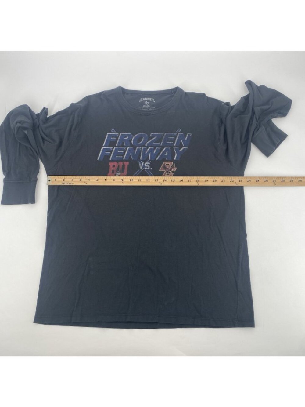Boston College Frozen Fenway 2010 Hockey East '47 Twins Long Sleeve T-shirt XL - Picture 4 of 12